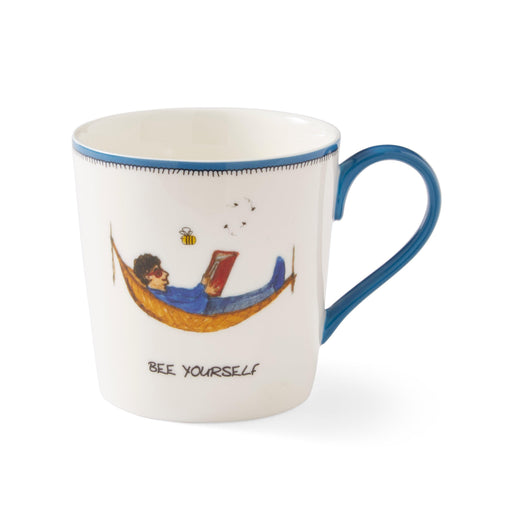Spode - Kit Kemp Doodles Bee Yourself Mug | 12 oz - Limolin 