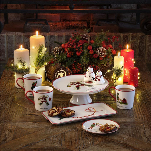 Spode - Kit Kemp Doodles Christmas Cake Stand - Limolin 