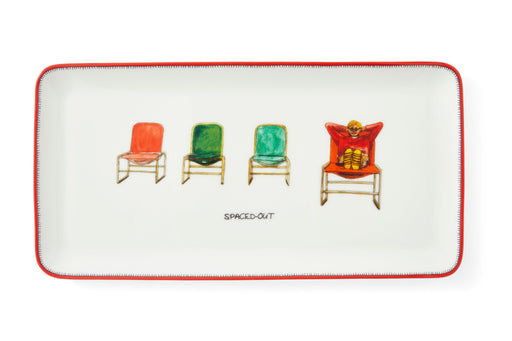 Spode - Kit Kemp Doodles Sandwich Platter | 12 inch - Limolin 