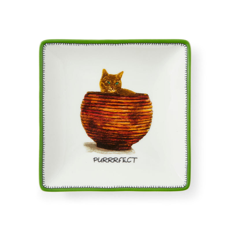 Spode - Kit Kemp Doodles Trinket Tray | 4.5 inch - Limolin 