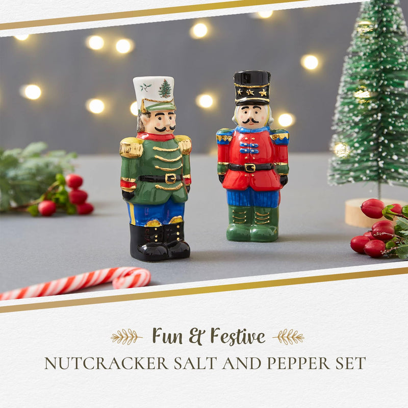 Spode - Nutcracker Salt And Pepper Shaker Set - Limolin 