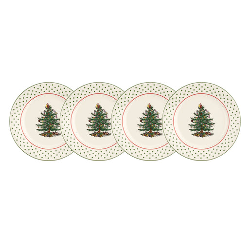 Spode - Polka Dot Dessert Plates (Set of 4) - Limolin 