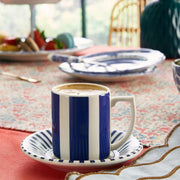 Spode - Steccato Bold Espresso Cup & Saucer | 3 Oz - Limolin 