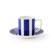 Spode - Steccato Bold Espresso Cup & Saucer | 3 Oz - Limolin 