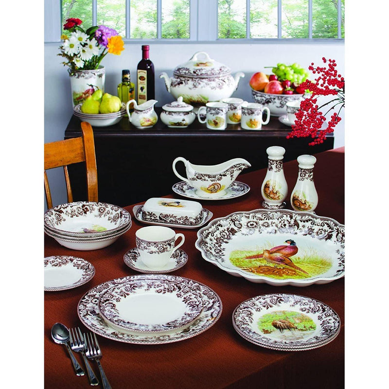 Spode - Woodland - Covered Sugar | 16 Oz - Limolin 