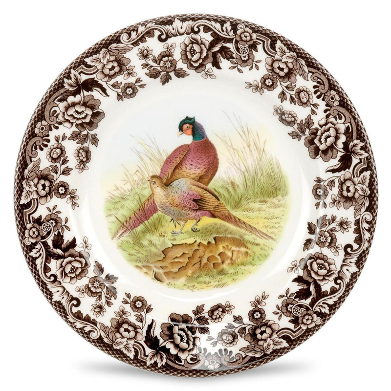 Spode - Woodland - Salad Plate - Pheasant | 8 Inch - Limolin 