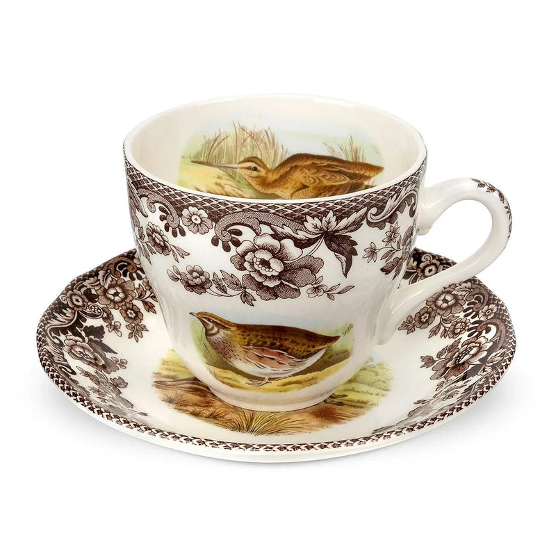 Spode - Woodland - Teacup & Saucer - Limolin 