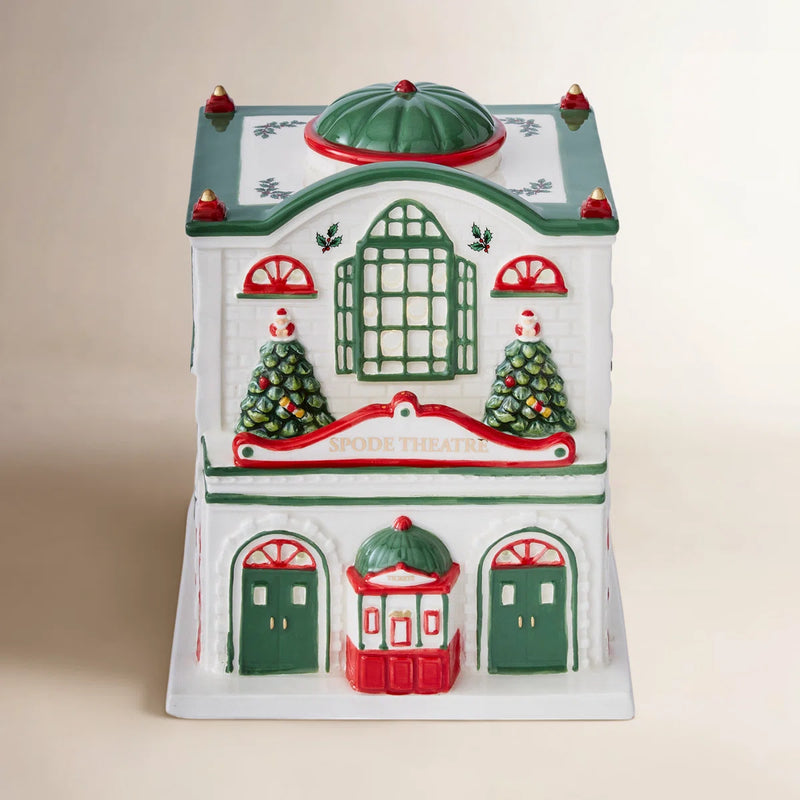 Spode - Christmas Tree - Figural LED Village Theatre