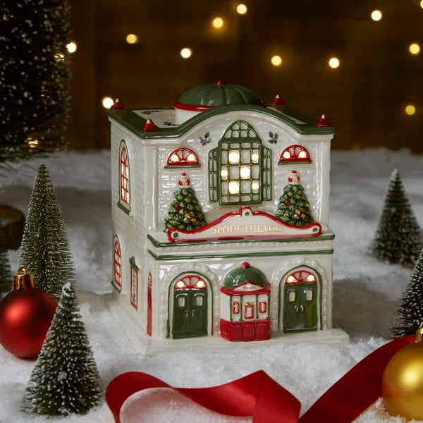 Spode - Christmas Tree - Figural LED Village Theatre