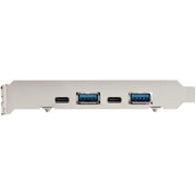 StarTech - 4-Port USB PCIe Card - 10Gbps USB PCI Express Expansion Card with 2 Controllers - Limolin 
