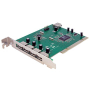 StarTech - Adapter Card 7 Port PCI USB Add 7 USB 20 Ports - Limolin 