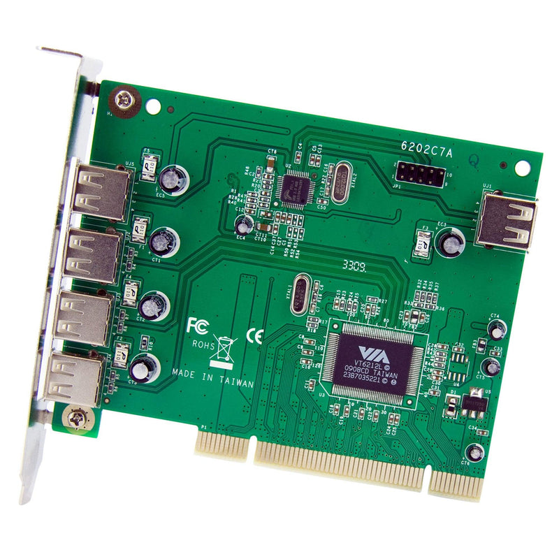 StarTech - Adapter Card 7 Port PCI USB Add 7 USB 20 Ports - Limolin 
