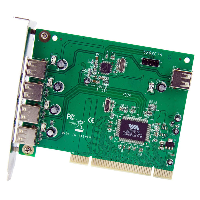 StarTech - Adapter Card 7 Port PCI USB Add 7 USB 20 Ports - Limolin 
