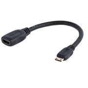 StarTech - Adapter Mini HDMI Male to HDMI Female 4K - Black (HDACFM5in) - Limolin 