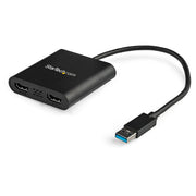StarTech - Adapter USB-A 30 to Dual HDMI PC - Black - Limolin 