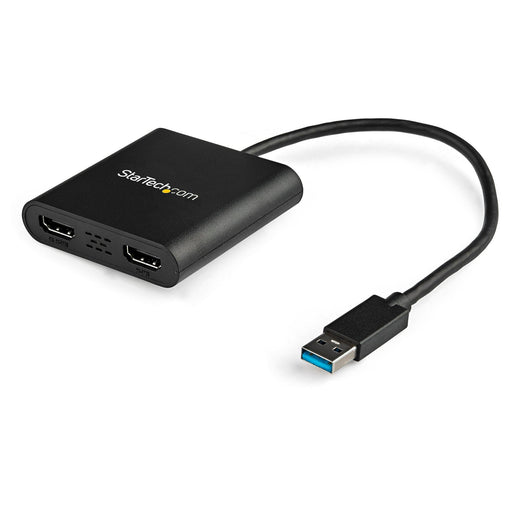 StarTech - Adapter USB-A 30 to Dual HDMI PC - Black - Limolin 