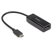 StarTech - Adapter USB C Male to DisplayPort Female- Black (CDP2DP14B) - Limolin 
