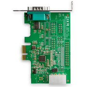 StarTech - Network Serial Adapter Card - 1 - port PCI Express RS232 PCIe to Serial DB9 - 16950 UART - Low Profile - Limolin 
