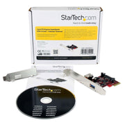 StarTech - PCI Express SuperSpeed USB 30 Card 2 Port with UASP Support - 1internal 1 External - Limolin 