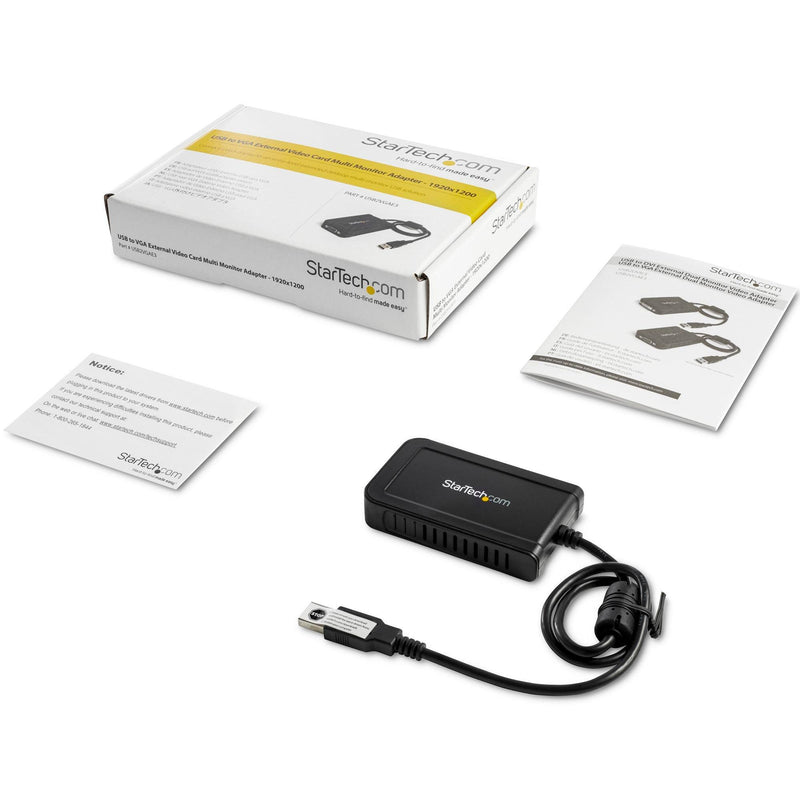 StarTech - USB to VGA Adapter - 1920x1200 - Limolin 