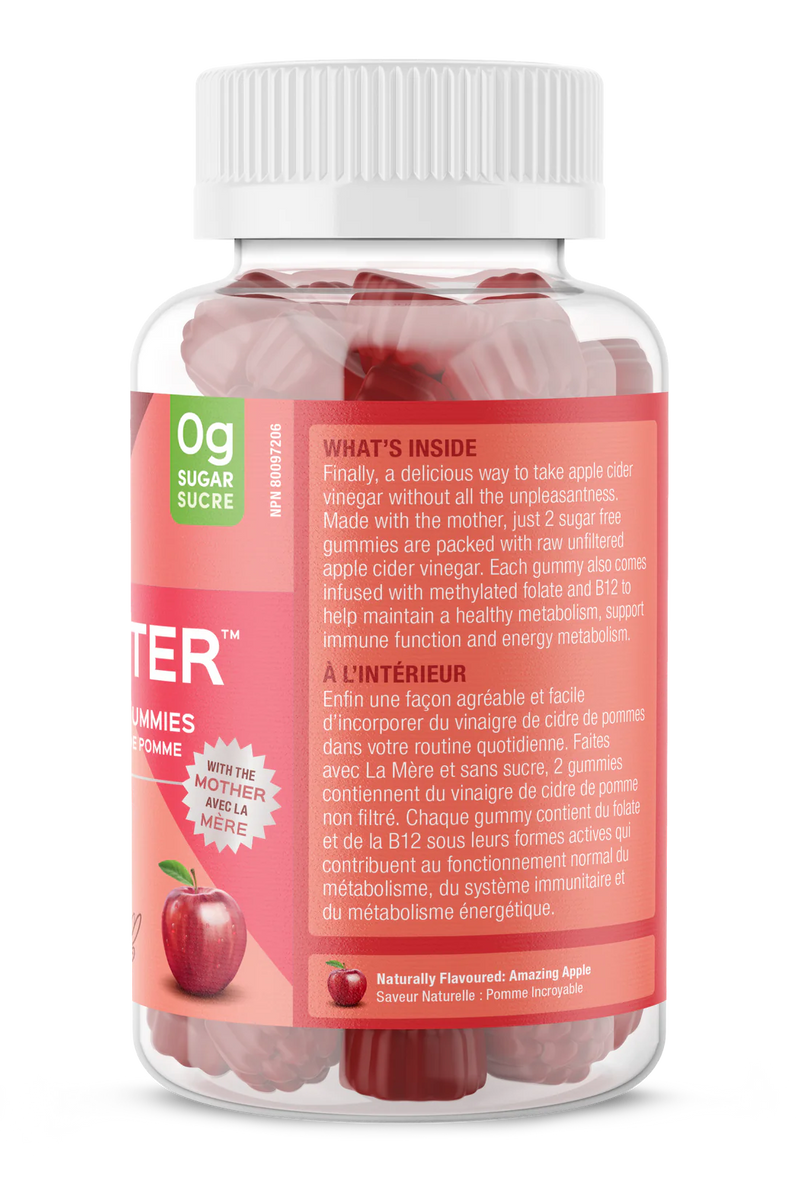 Suku - Appley Ever After 60's Vitamins Apple Cider Vinegar Gummy (60 count) - Limolin 