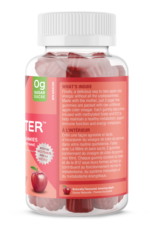 Suku - Appley Ever After 60's Vitamins Apple Cider Vinegar Gummy (60 count) - Limolin 