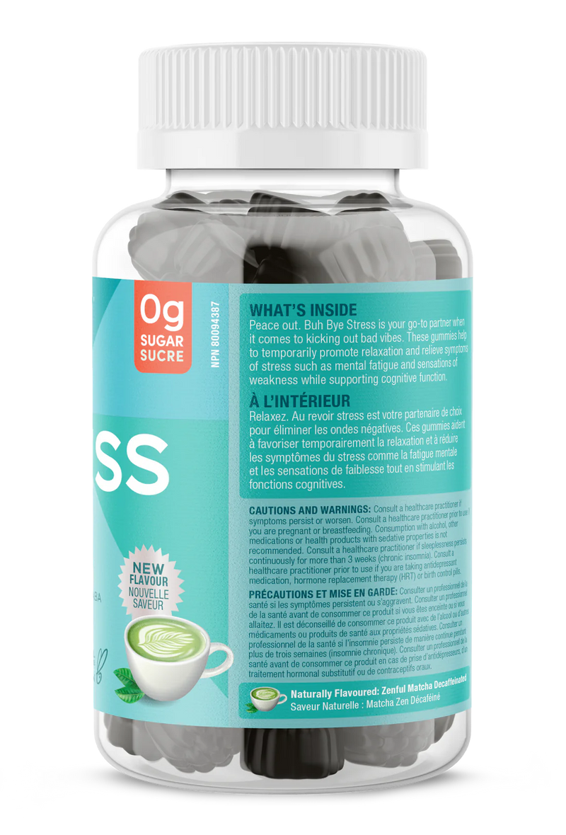 Suku - BUH BYE STRESS - 60 Gummies (30 Day Supply) - Limolin 