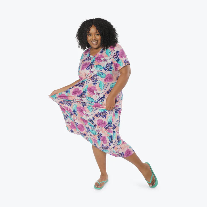 LUG - Swing High Low Maxi Dress