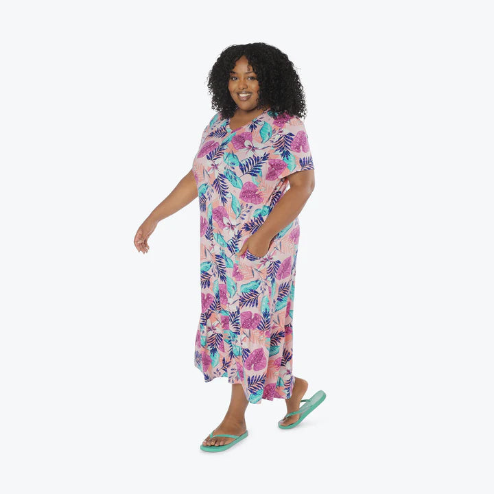 LUG - Swing High Low Maxi Dress