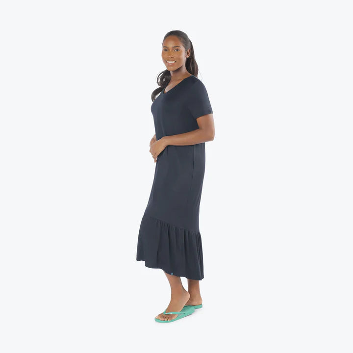 LUG - Swing High Low Maxi Dress