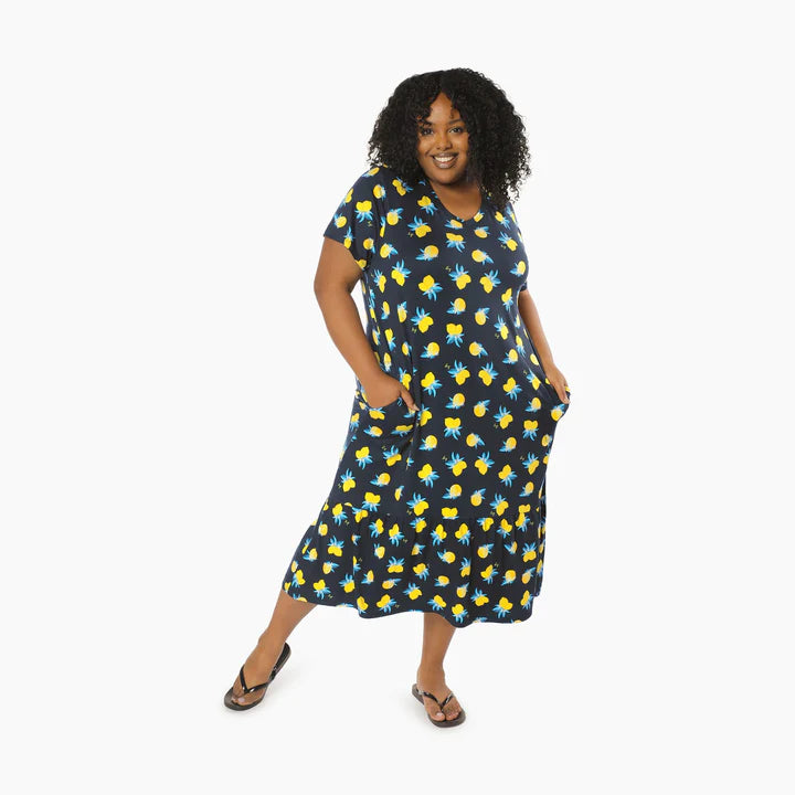 LUG - Swing High Low Maxi Dress