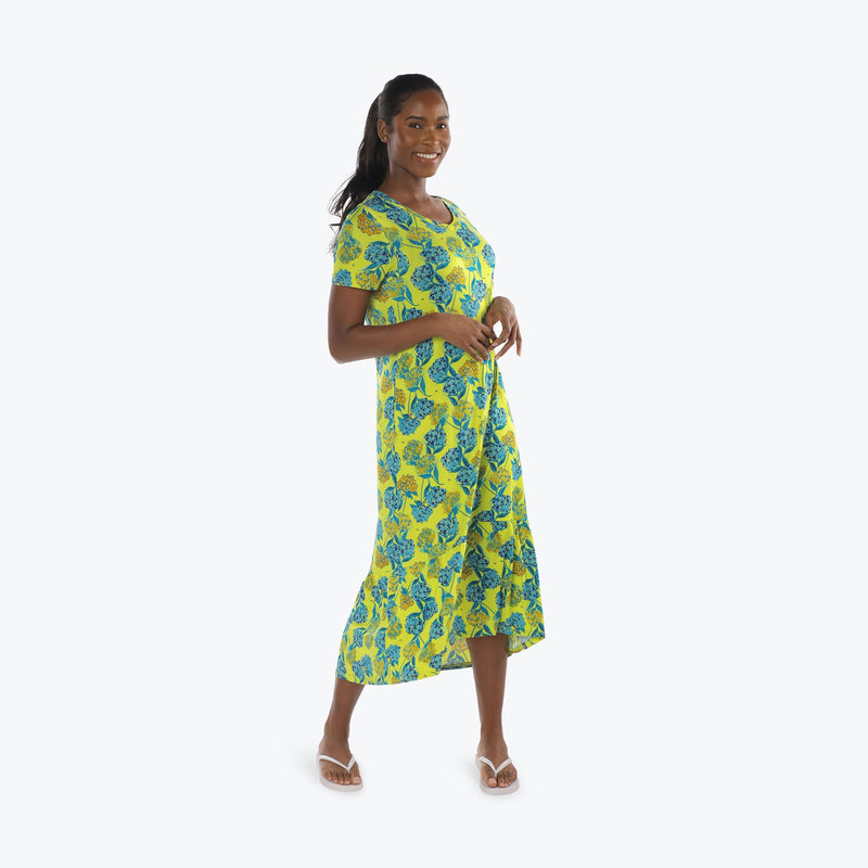 LUG - Swing High Low Maxi Dress