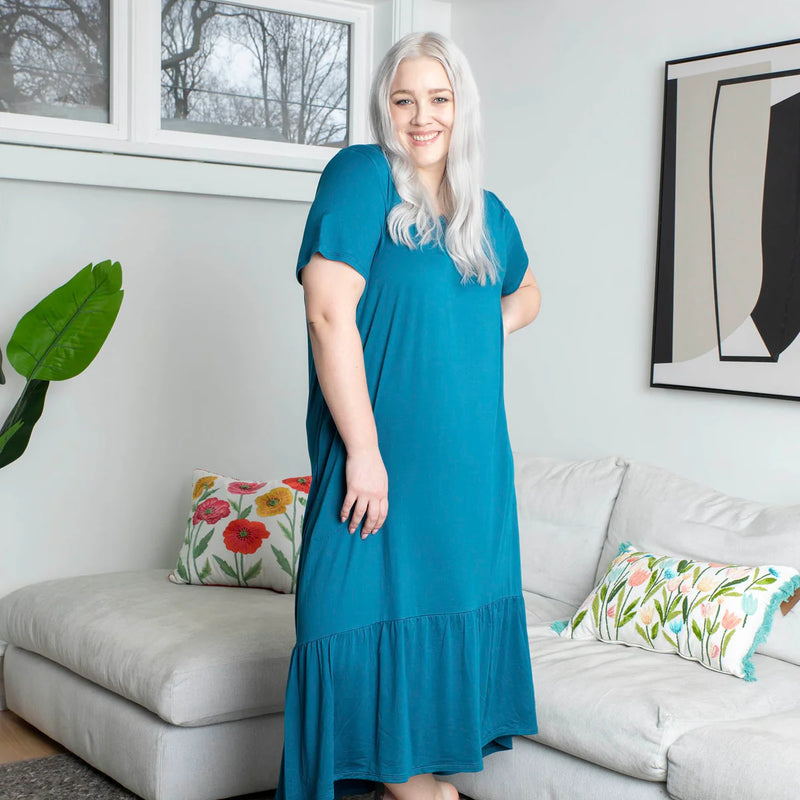 LUG - Swing High Low Maxi Dress