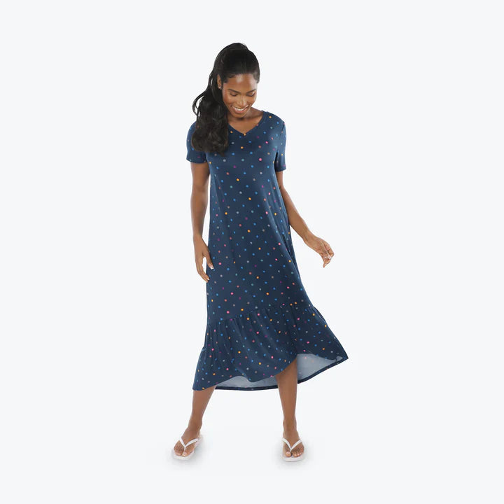 LUG - Swing High Low Maxi Dress