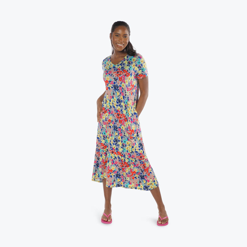 LUG - Swing High Low Maxi Dress