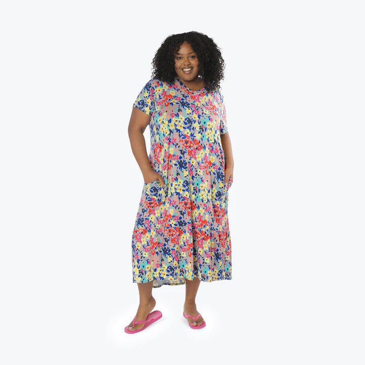 LUG - Swing High Low Maxi Dress
