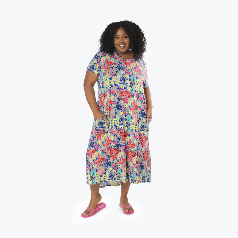 LUG - Swing High Low Maxi Dress