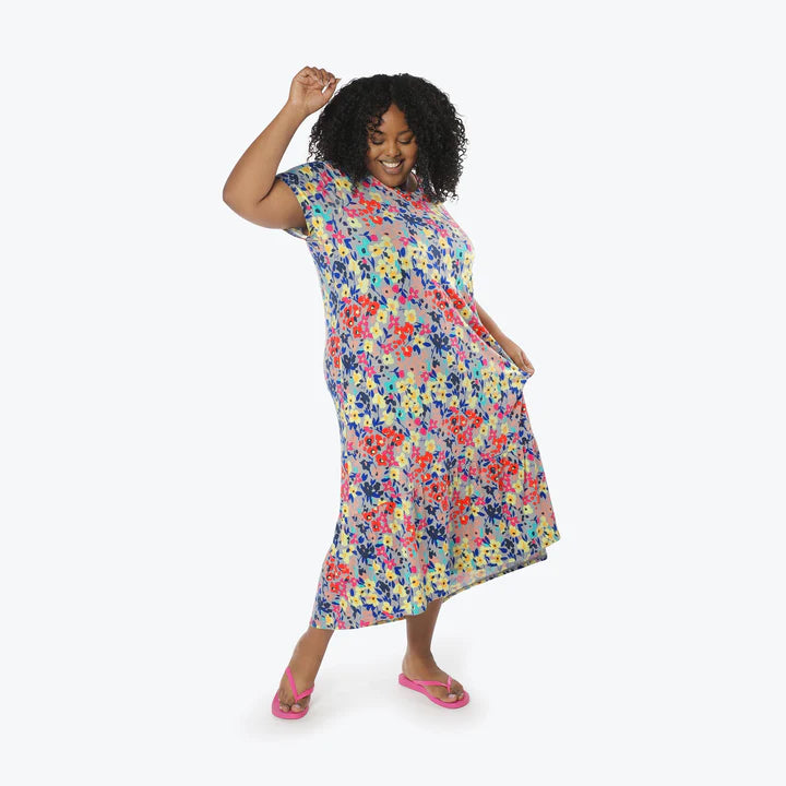 LUG - Swing High Low Maxi Dress