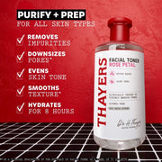 Thayers - Witch Hazel Rose Petal 355ml - Limolin 