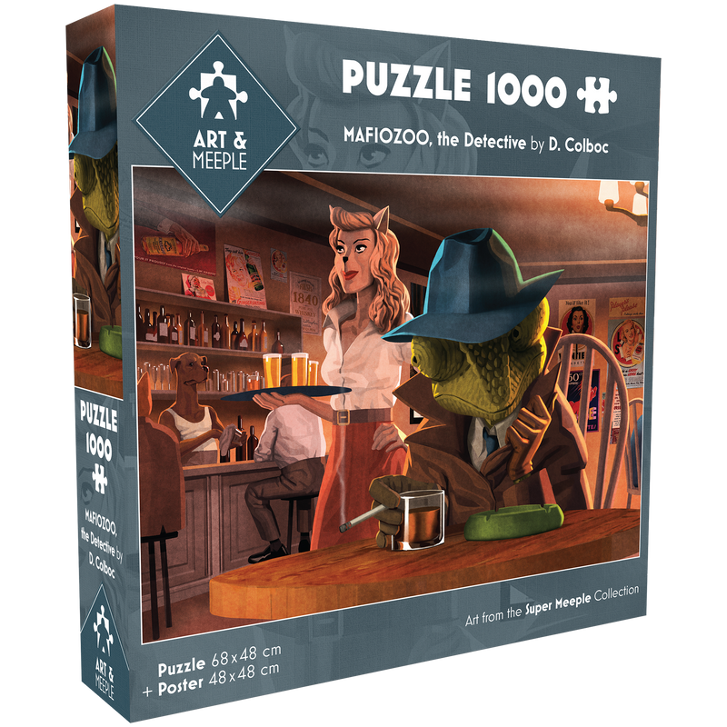 PZ1000 - ART & MEEPLE: MAFIOZOO THE DETECTIVE