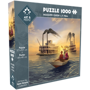 PZ1000 - ART & MEEPLE: MISSISSIPPI QUEEN