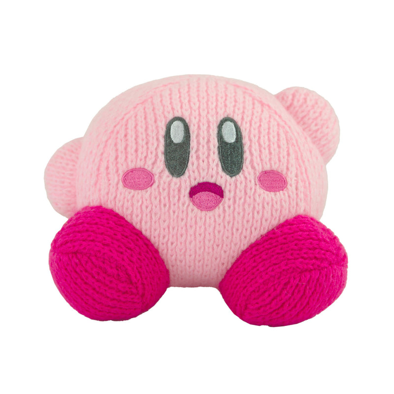 TOMY Nuiguru Knit - Kirby™ - Waving Kirby - Plush Toy - 6 inch - Limolin 