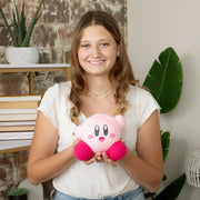 TOMY Nuiguru Knit - Kirby™ - Waving Kirby - Plush Toy - 6 inch - Limolin 