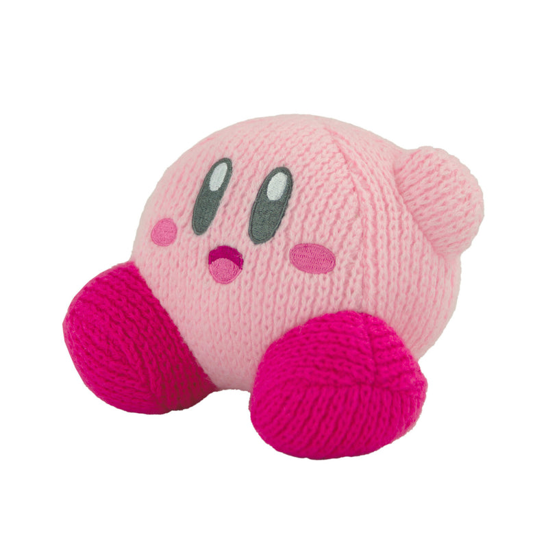 TOMY Nuiguru Knit - Kirby™ - Waving Kirby - Plush Toy - 6 inch - Limolin 