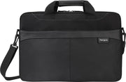 Targus - Laptop Bag 156in Business Casual Slipcase with Shoulder Strap Luggage Pass Through - Black (TSS898) - Limolin 