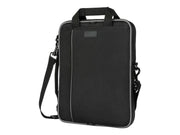 Targus - Laptop Case 12 - 14in Slipcase with Dome Protection System - Black - Limolin 