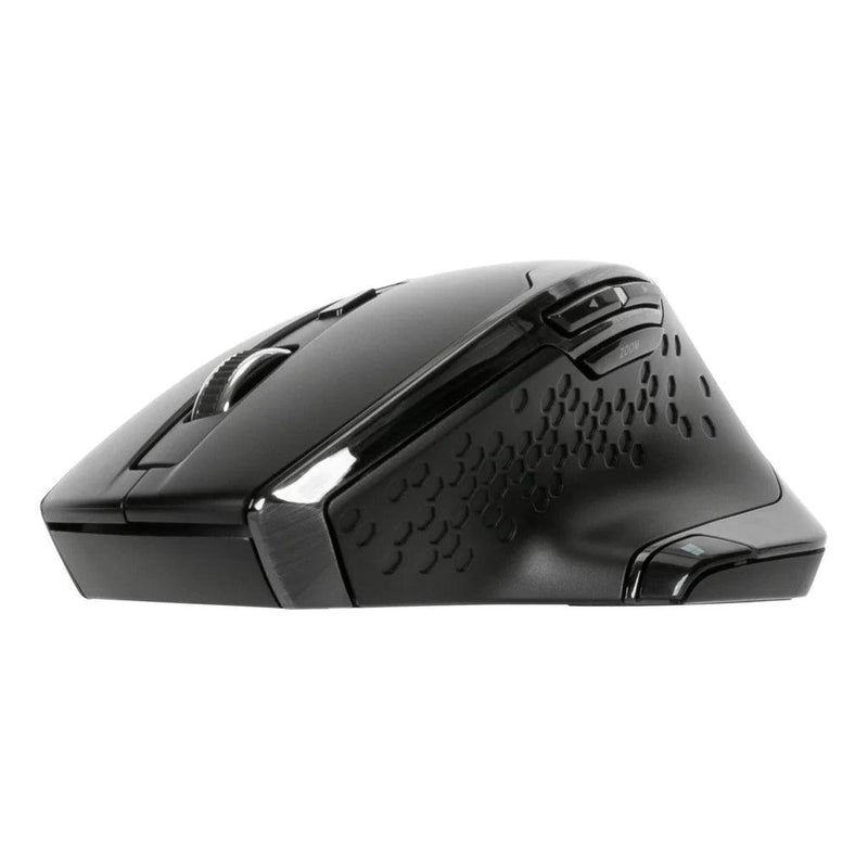 Targus - Mouse Bluetooth 7 Button Ergonomic Antimicrobial 2 AA Batteriesincluded PC/Mac - Black (AMW584GL) - Limolin 