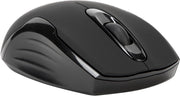 Targus - Mouse Wireless Optical Ergonomic Ambidextrous 1600dpi PC/Mac - Matte Black - Limolin 