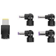 Targus - Universal Laptop Power Adapter 90W Semi Slim with 5 Laptop Tips - Black - Limolin 