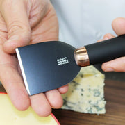 Taylor's Eye Witness - 4Pc Brooklyn Copper Cheese Knife Set - Anti Bacterial Black Ceramic Coated - Limolin 